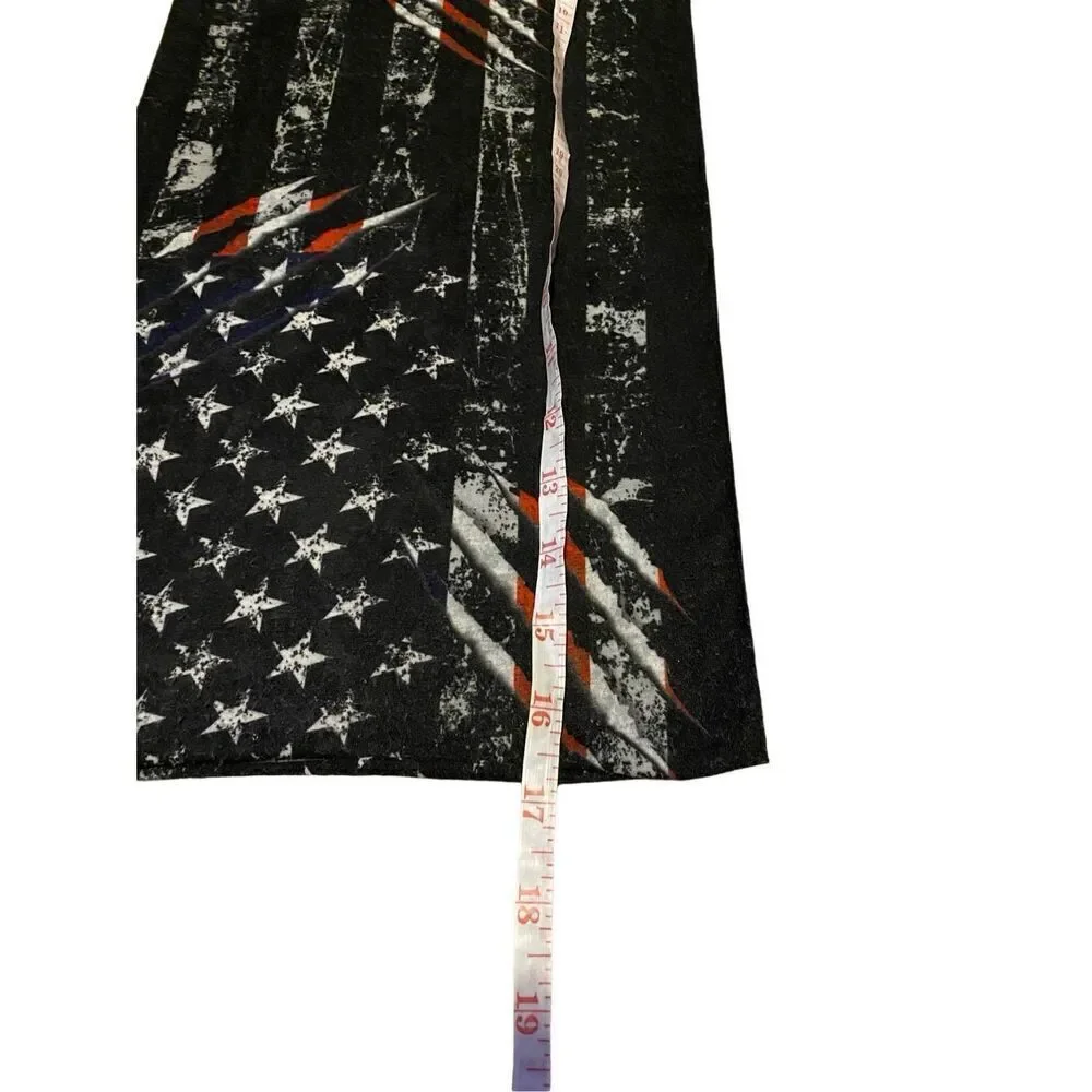 American Flag Usa Face Cover Mask Scarf Neck Sleeve Snow Winter
